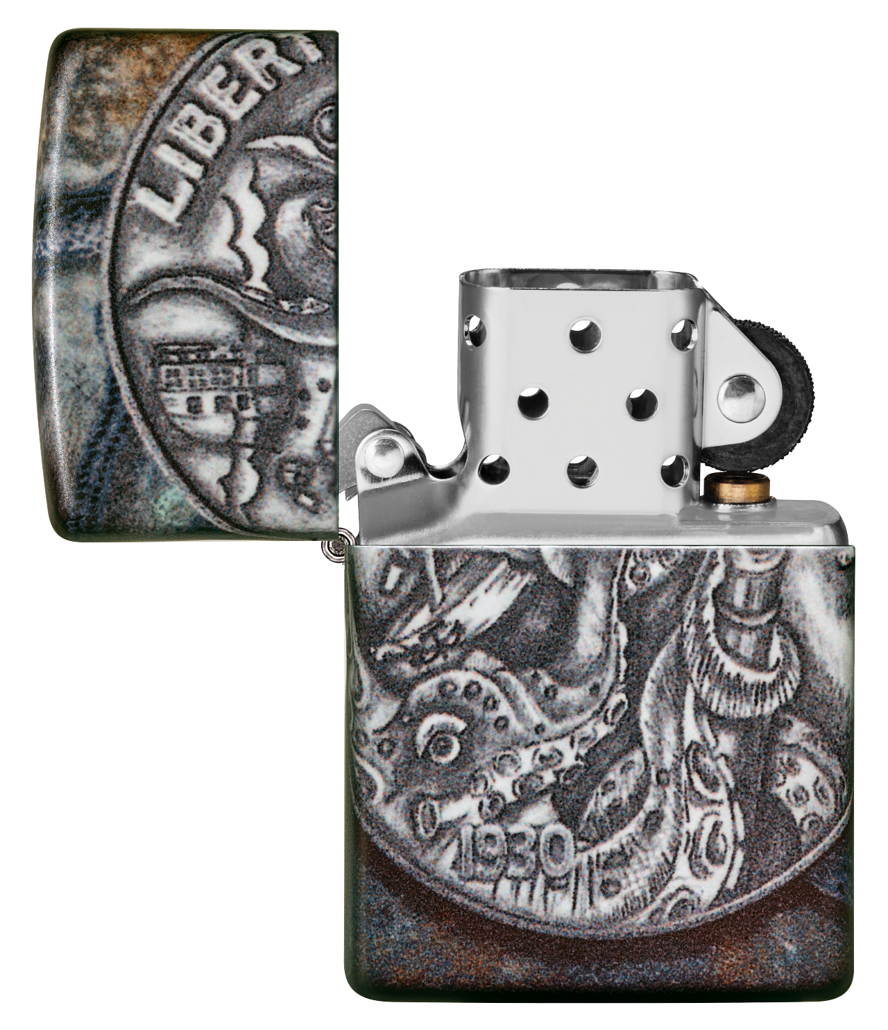Zippo Pirate Coin Design Zippo